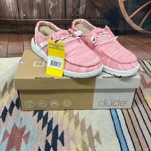 Hey Dude Wendy Stretch Coral Pearl Shoes